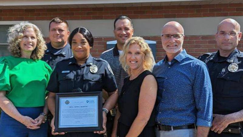 Beaver campus officer recognized for drug awareness work