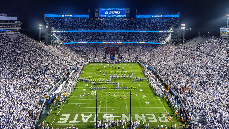 Beaver Stadium during a home football game